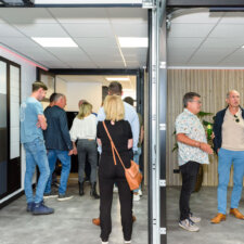 Feestelijke opening van de nieuwe showroom van Brabant Deur